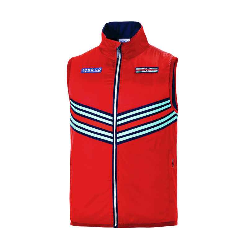 Carica immagine in Galleria Viewer, Gilet Antivento Sparco Martini Racing Replica - Rosso

