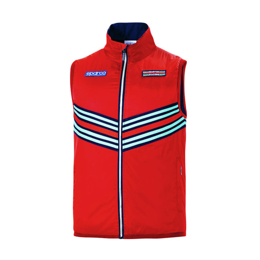 Gilet Antivento Sparco Martini Racing Replica - Rosso