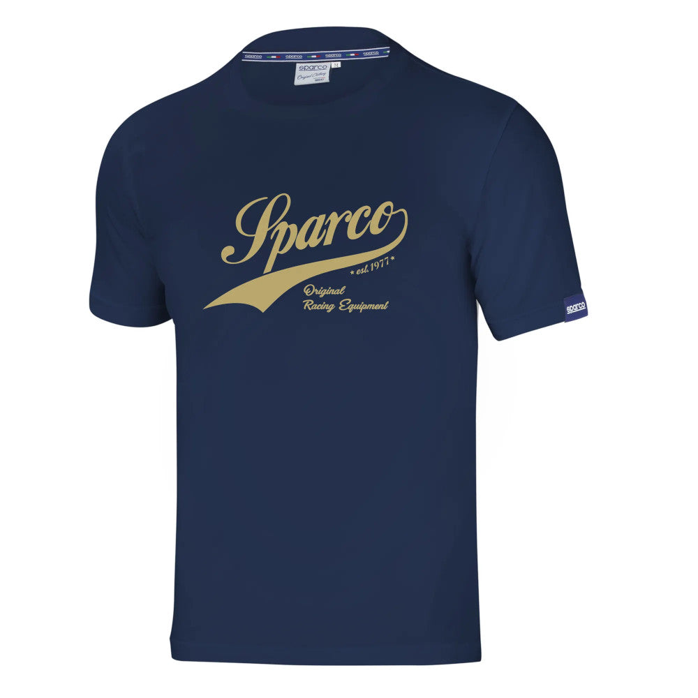 T-Shirt Sparco Vintage - Blu Marine