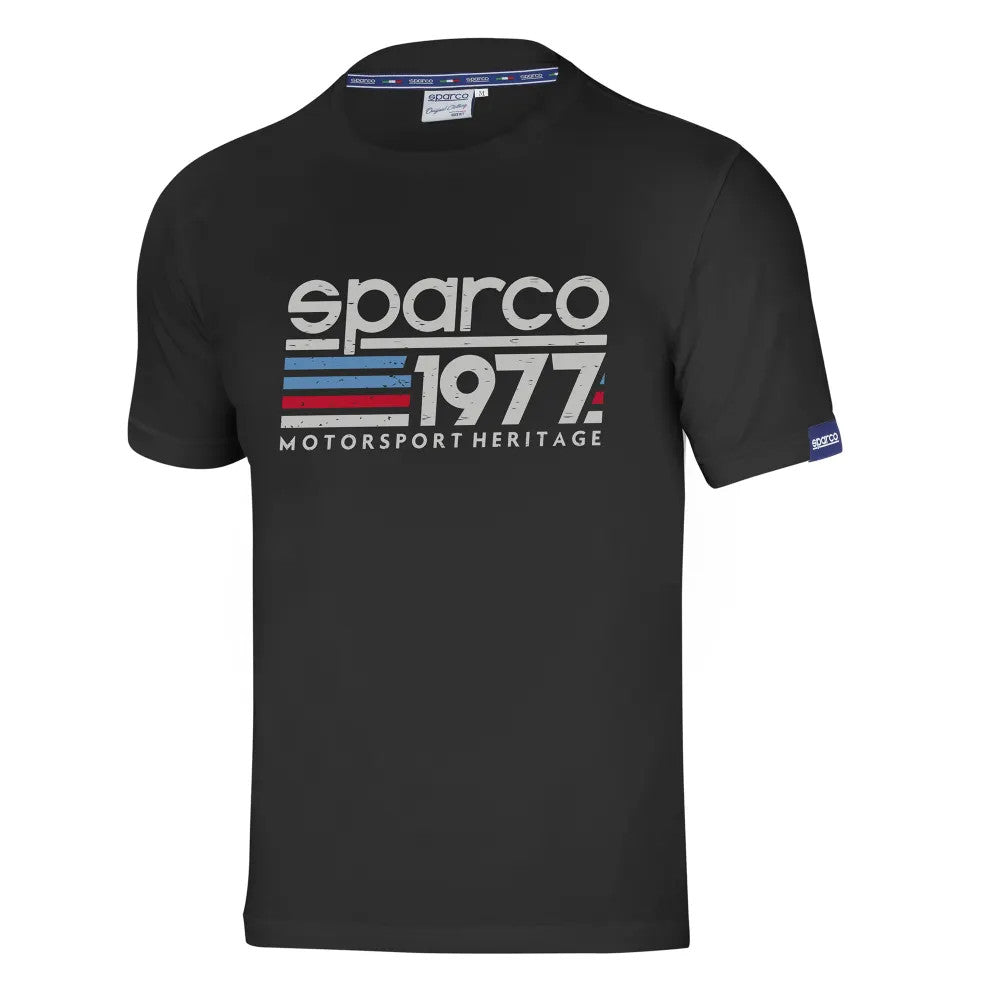 T-Shirt Sparco 1977 - Nero