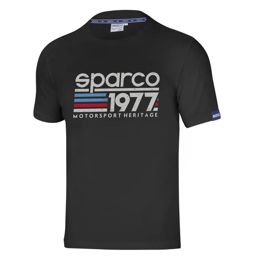T-Shirt Sparco 1977 - Nero