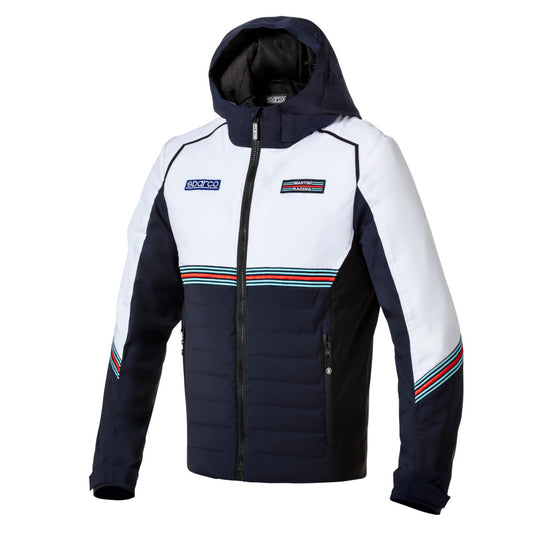 Giubbotto Invernale Sparco Martini Racing - Blu Marine / Bianco