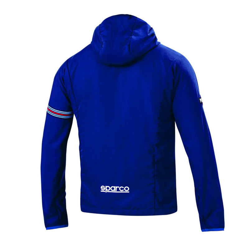 Carica immagine in Galleria Viewer, Giacca Antivento Leggera Sparco Martini Racing - Blu Marine
