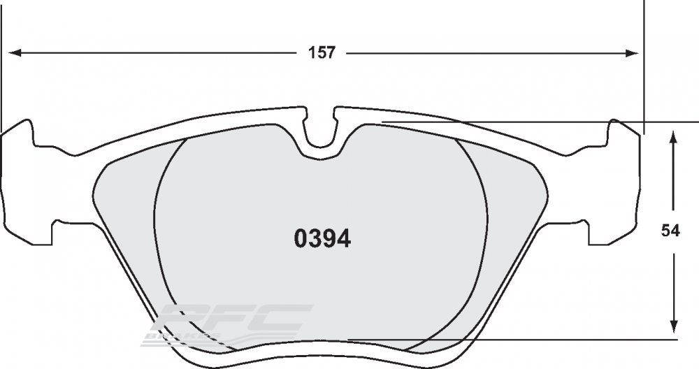 Pastiglie Freno Anteriori PFC 08 per BMW M3 E36