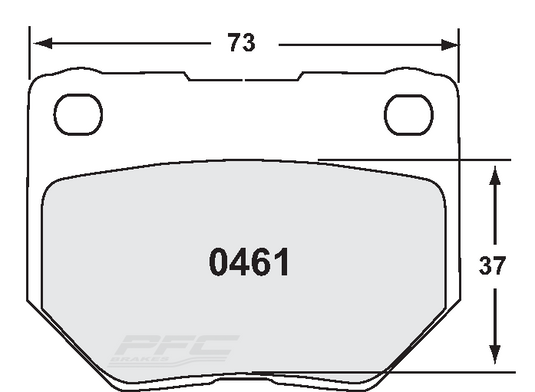 Pastiglie Freno Posteriori PFC 11 per Subaru Impreza GC / GF (92-00)