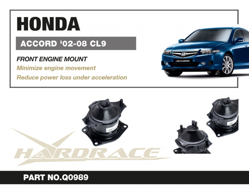 Carica immagine in Galleria Viewer, Supporto Motore Anteriore Rinforzato Hardrace per Honda Accord CL (02-08)
