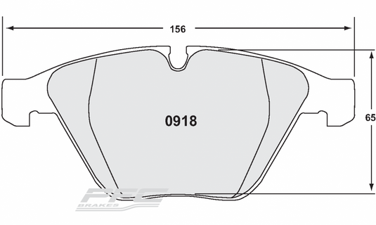 Pastiglie Freno Anteriori PFC 08 per BMW M3 E9X (07-13)