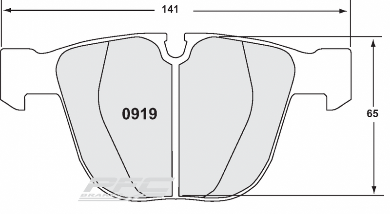 Carica immagine in Galleria Viewer, Pastiglie Freno Posteriori PFC Z-Rated per BMW M3 E9X (07-13)
