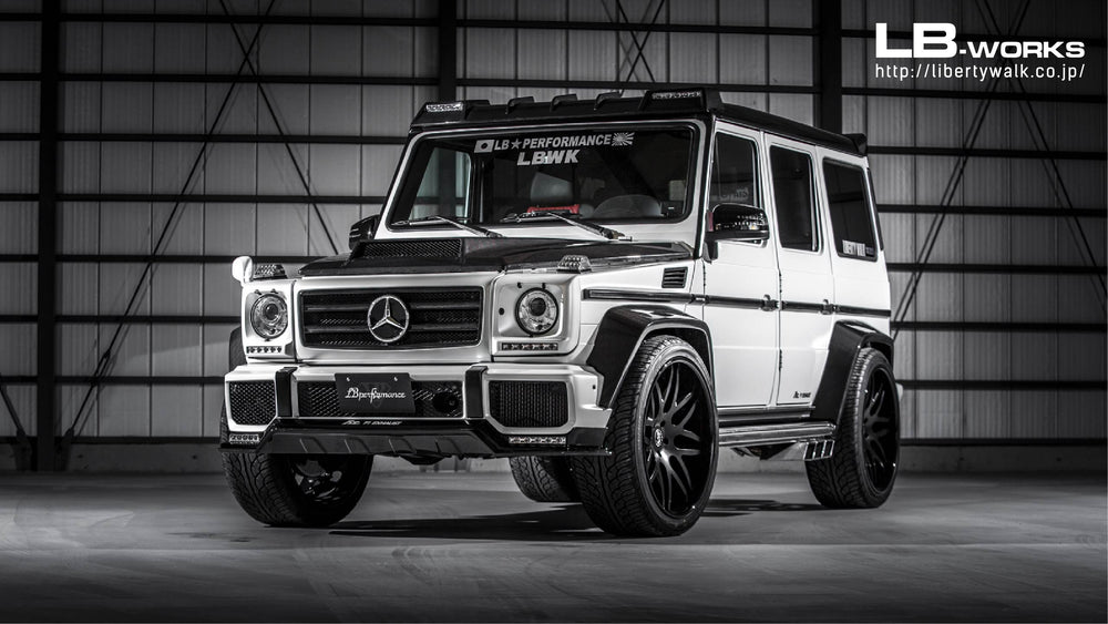 Kit Carrozzeria Liberty Walk LB Works Premium per Mercedes G63