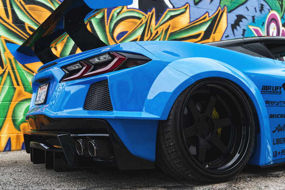 Kit Carrozzeria Liberty Walk LB Silhouette Works per Chevrolet Corvette C8