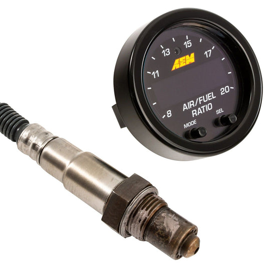 Manometro AEM wideband aria/carburante con sonda lambda