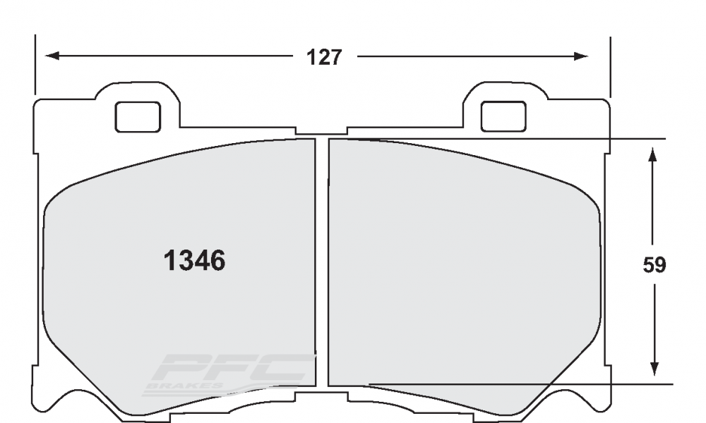 Pastiglie Freno Anteriori PFC Z-Rated per Nissan 370Z (Brembo)