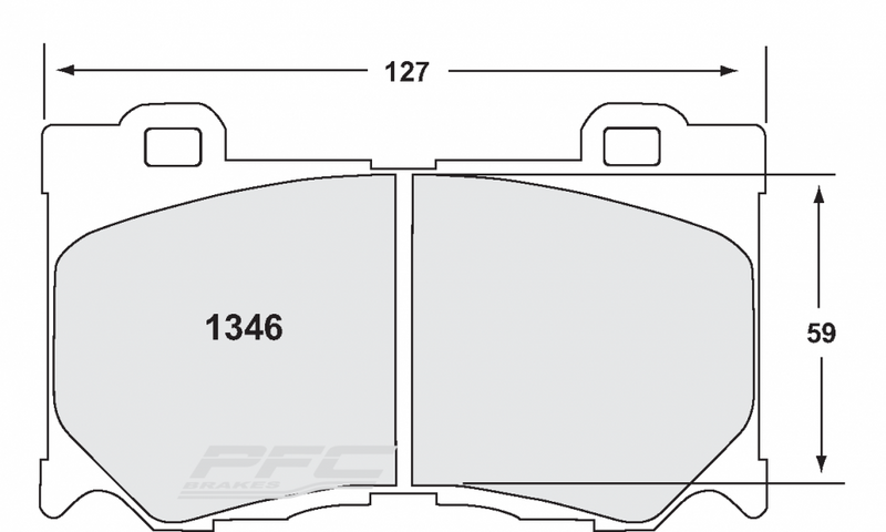 Carica immagine in Galleria Viewer, Pastiglie Freno Anteriori PFC Z-Rated per Nissan 370Z (Brembo)
