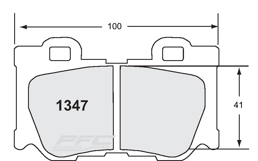 Pastiglie Freno Posteriori PFC Z-Rated per Nissan 370Z (Brembo)