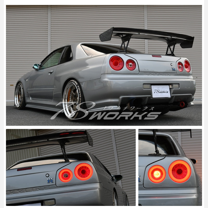 Fanali Posteriori 78Works a LED per Nissan Skyline R34