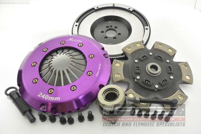 Frizione Rinforzata Xtreme Clutch Stage 2R + Volano per VW Scirocco 2.0L R (2009+)