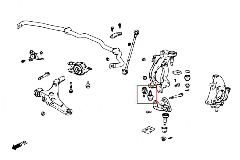 Carica immagine in Galleria Viewer, Bielle Inferiori Anteriori Regolabili Hardrace (Stopper Link) per Honda Civic Type R FK8 (17-22)
