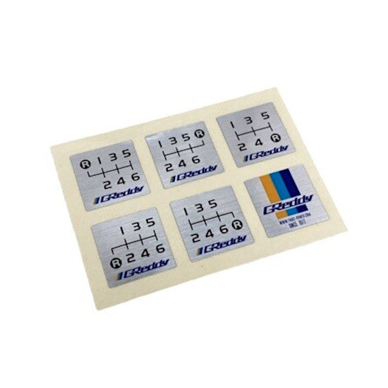 Set di Adesivi per Pomello GReddy