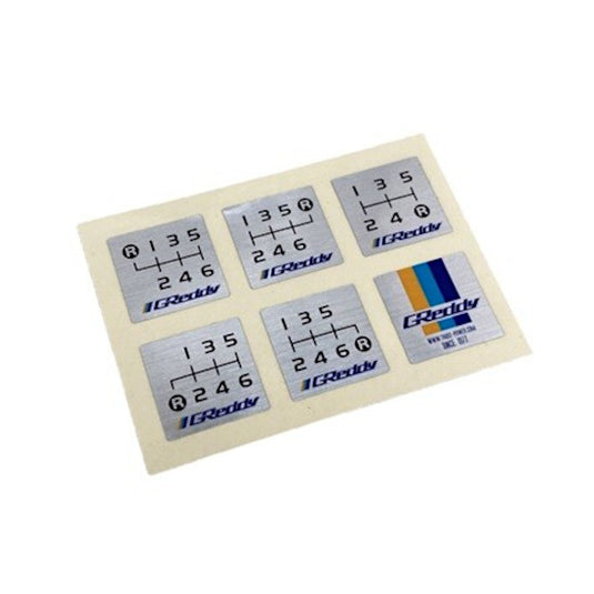 Set di Adesivi per Pomello GReddy