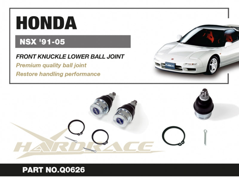 Carica immagine in Galleria Viewer, Snodi Sospensione Inferiori Anteriori Hardrace per Honda NSX NA
