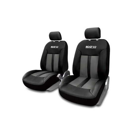 2 housses s line SPARCO gris/ noir
