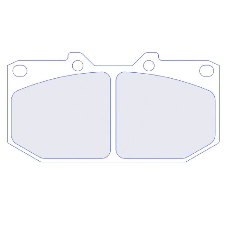 Pastiglie Freno Anteriori CL Brakes RC5+ per Subaru Impreza 2.0 16V Turbo GT 4WD GC / GF (217 CV)