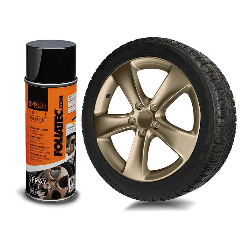 Carica immagine in Galleria Viewer, Film Spray Foliatec Bronzo Metallizzato Opaco (400 mL)
