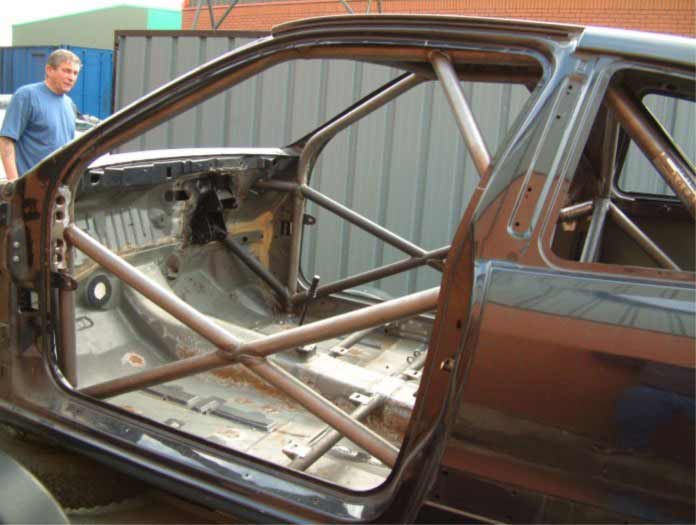 Roll Bar Multipunto Custom Cages da Saldare per Citroen C1 - FIA