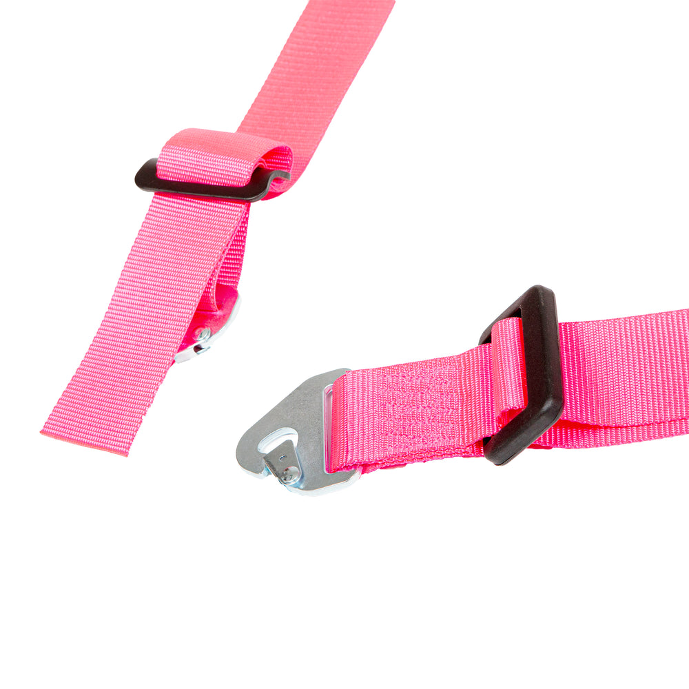 Cinture 4 Punti 2" DS - Rosa - Omologate Stradali