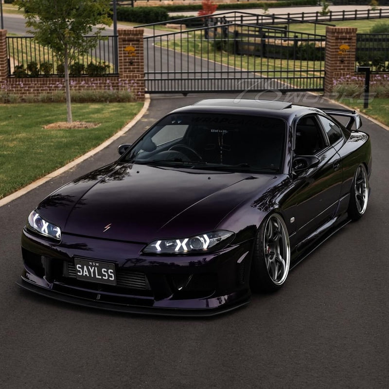 Fari Anteriori 78Works a LED per Nissan Silvia S15