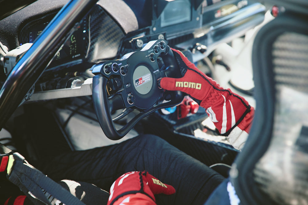 Guanti Momo Corsa Pro Rosso (FIA)