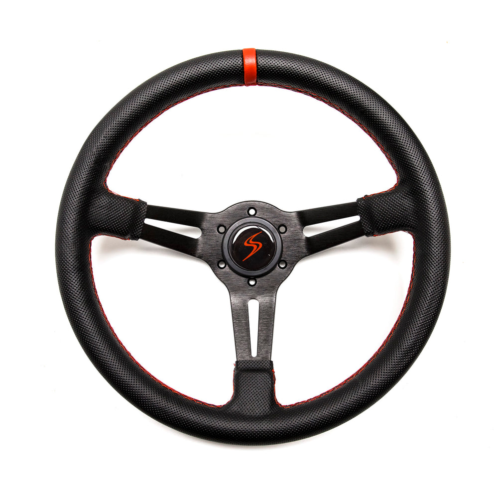 Volante a Calice (70 mm), Pelle Forata, Razze Nere
