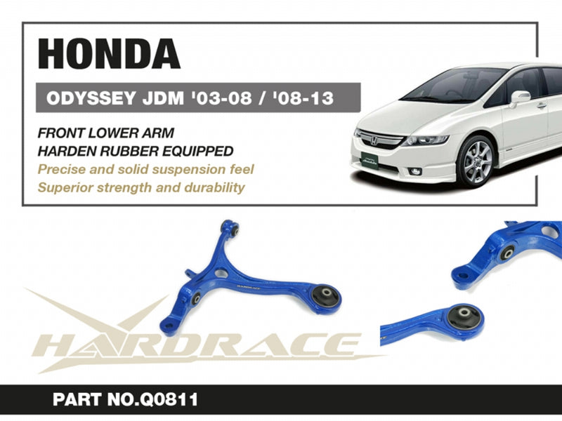 Carica immagine in Galleria Viewer, Bracci Oscillanti Inferiori Anteriori Hardrace per Honda Odyssey RB3 / RB4 (08-13)
