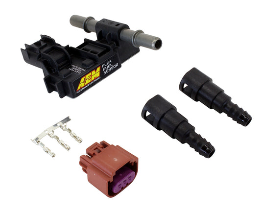 Sensore Flex Fuel AEM - Raccordi a Portagomma 3/8
