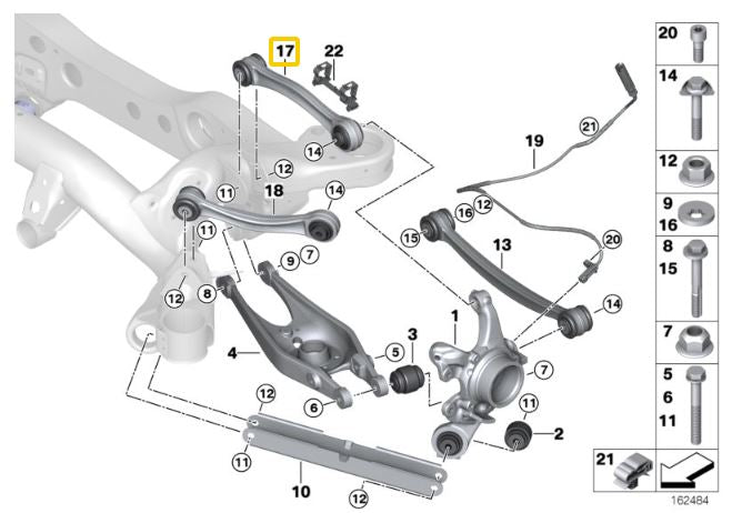 Carica immagine in Galleria Viewer, Tiranti Posteriori Regolabili IRP per BMW Serie 1 E8X
