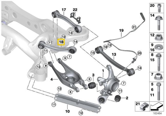 Tiranti Posteriori Regolabili IRP per BMW Serie 3 E9X