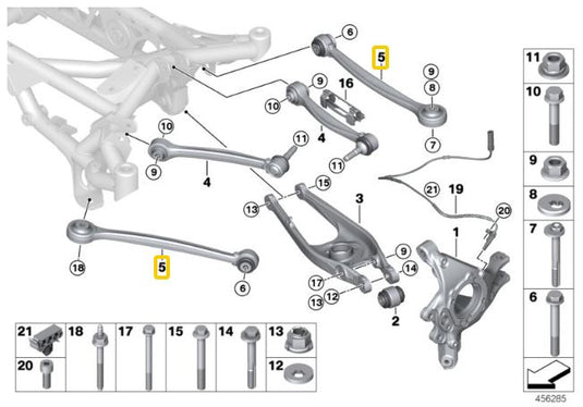 Tiranti Posteriori Regolabili IRP per BMW M2 F87