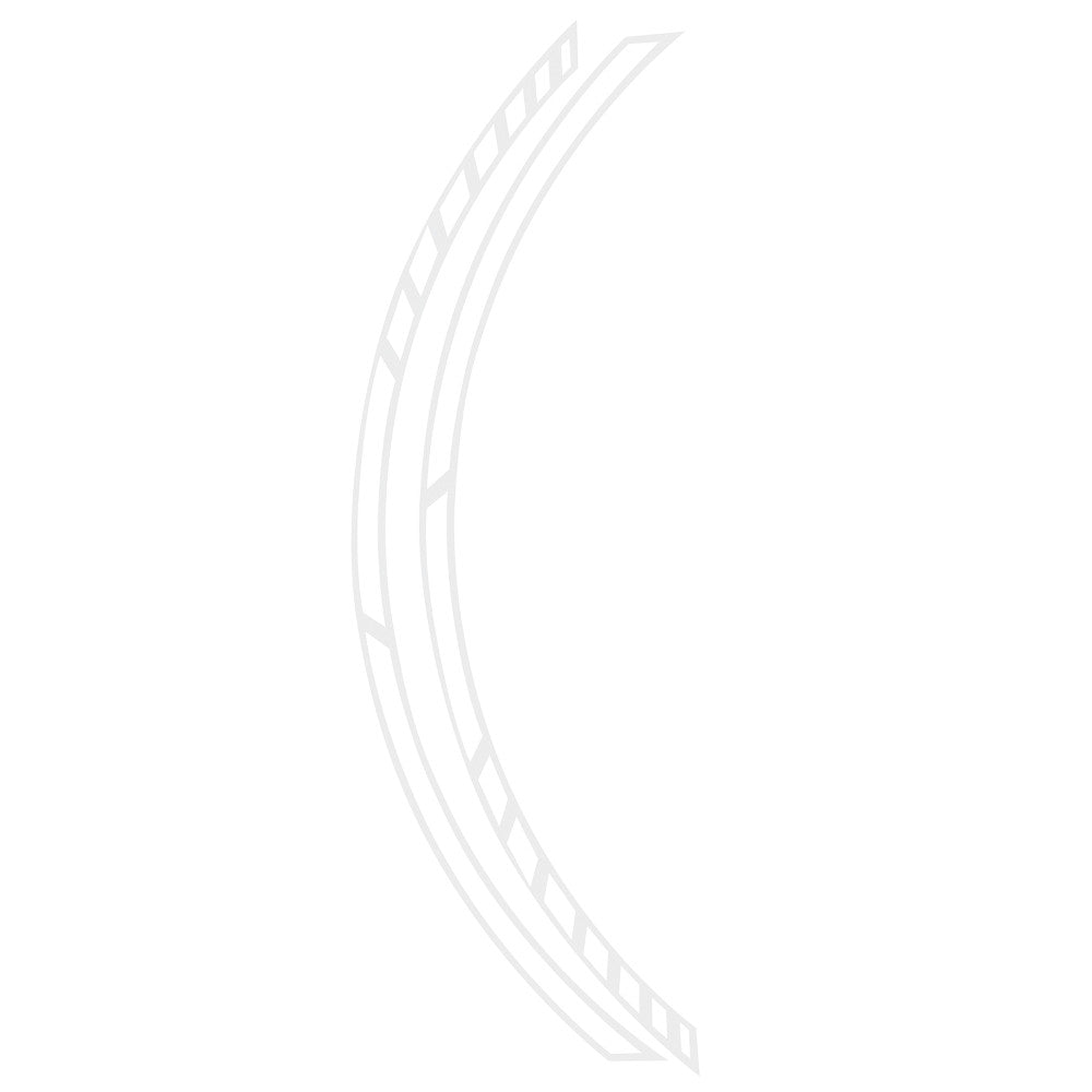 Strisce Adesive per Cerchi Foliatec Racing Bianco