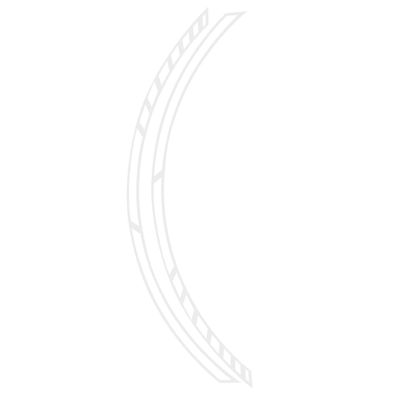 Carica immagine in Galleria Viewer, Strisce Adesive per Cerchi Foliatec Racing Bianco
