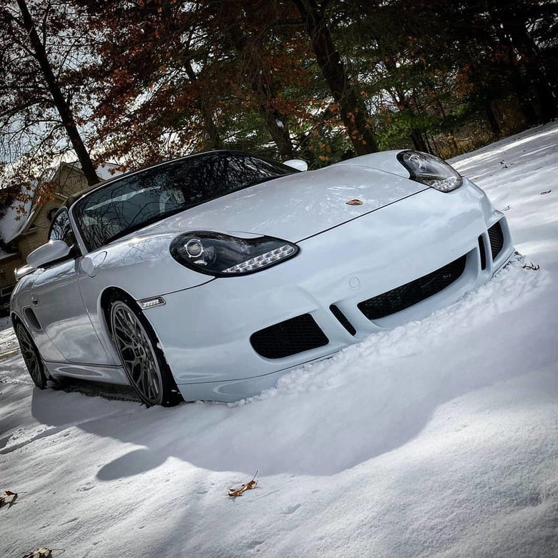Carica immagine in Galleria Viewer, Paraurti Anteriore &amp; Splitter Anteriore KBD GT 3 Look Style per Porsche 996 (99-01) / Boxster (97-04)
