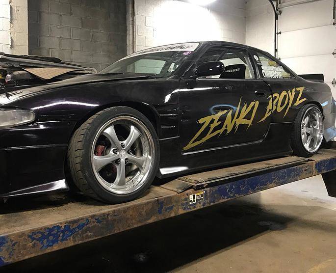 Minigonne KBD DM3 per Nissan 200SX S14 / S14A (95-98)