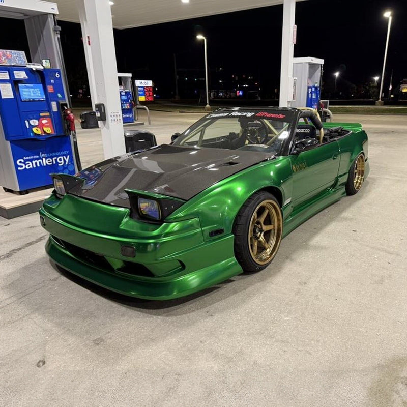 Carica immagine in Galleria Viewer, Parafanghi Anteriori 50 mm KBD Wide Johnnies Style per Nissan 200SX S13 (89-94)
