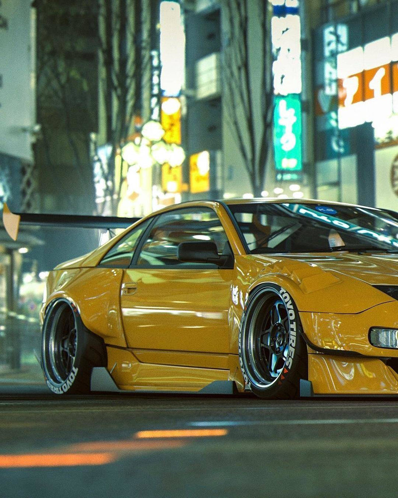 Carica immagine in Galleria Viewer, Minigonne KBD PMZ-K V2 per Nissan 300ZX Z32 2+2 (90-96)
