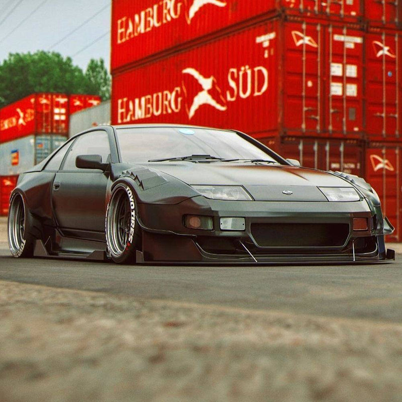 Carica immagine in Galleria Viewer, Minigonne KBD PMZ-K V2 per Nissan 300ZX Z32 2+2 (90-96)
