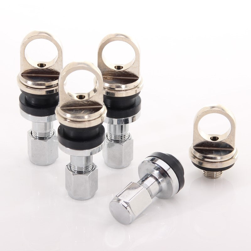 Valvole Compatibili TPMS in Alluminio Larghezza 4 mm (set da 4)