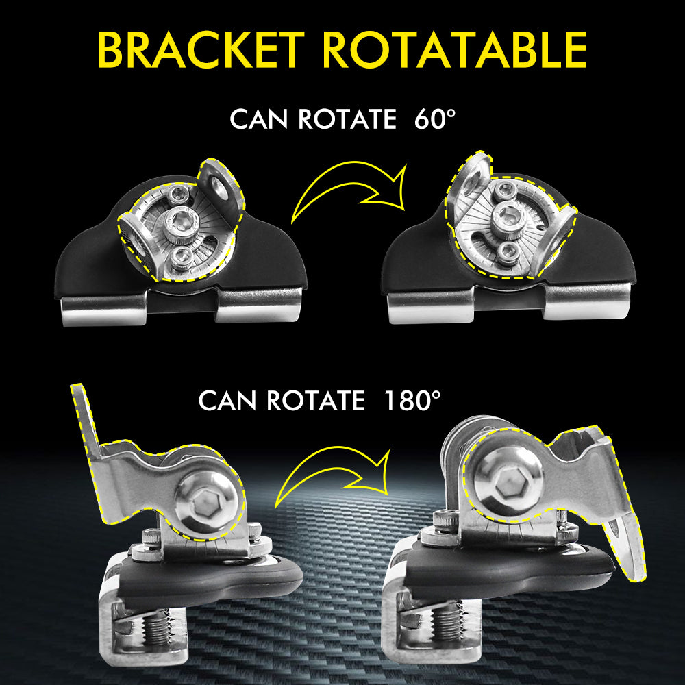 Supporti LED Universali Snodati (la coppia)