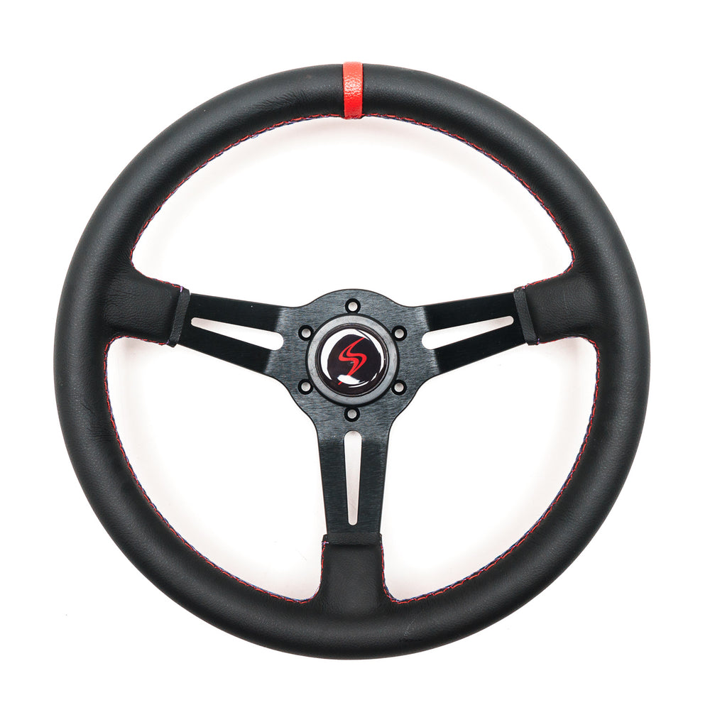 Volante a Calice (70 mm), Edizione "M Power", Pelle Nera