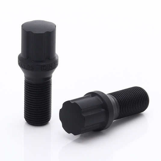 Bulloni Ruota JB1 Neri M12x1.5 (confezione da 20)