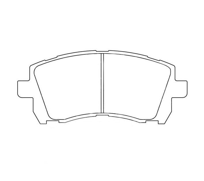 Pastiglie Freno Anteriori CL Brakes RC6 per Subaru Impreza GT Turbo GC / GF (211 CV)