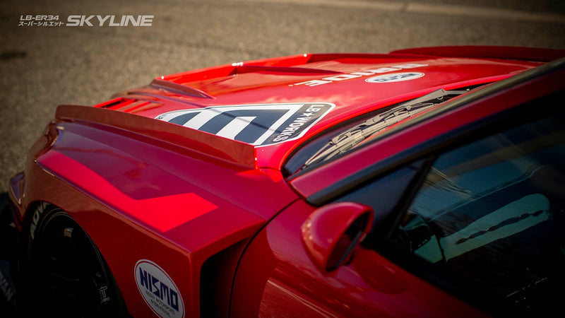 Carica immagine in Galleria Viewer, Kit Carrozzeria Liberty Walk LB Super Silhouette per Nissan Skyline R34

